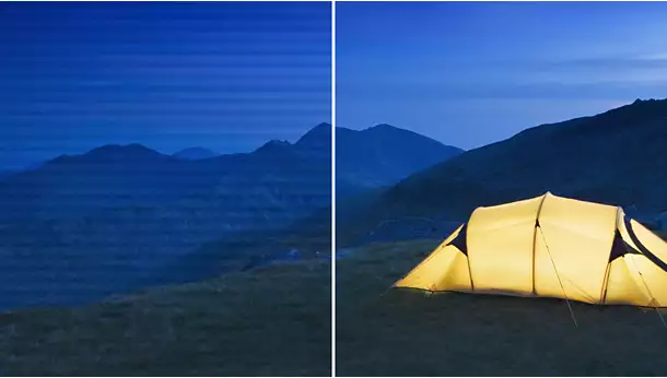 Chế độ thông minh bảo vệ mắt