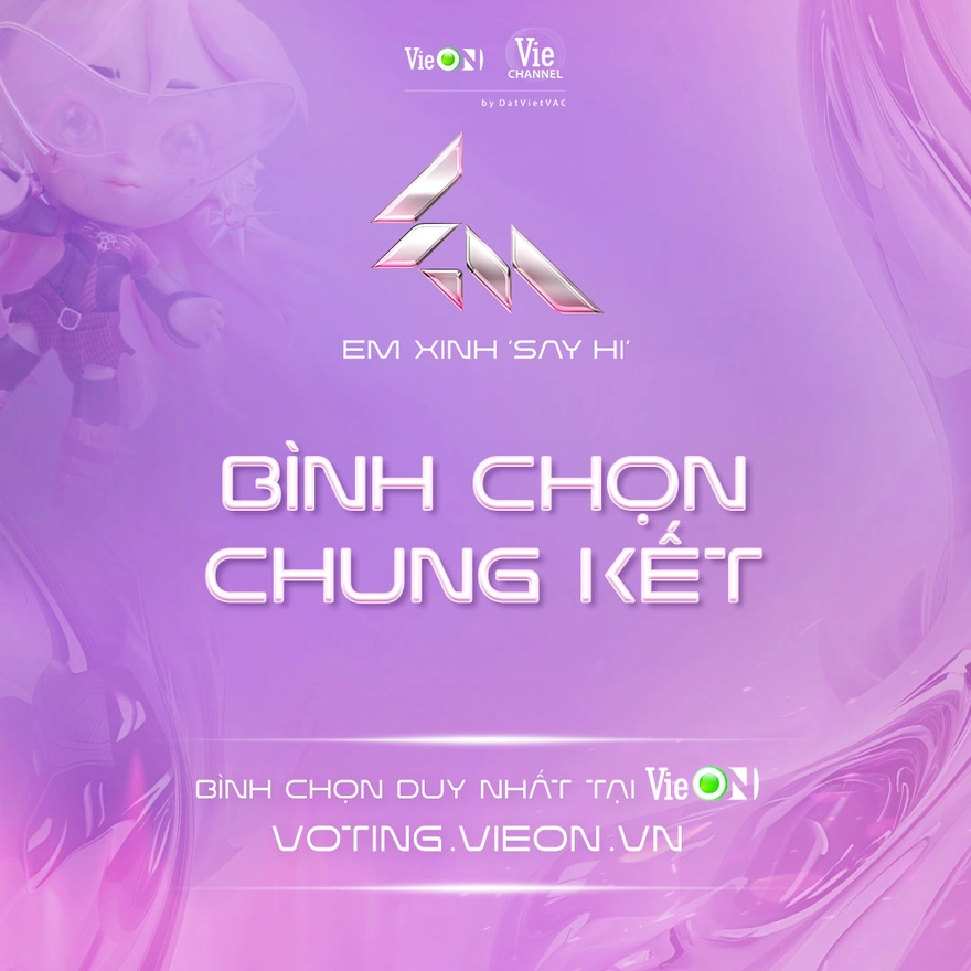 Cách bình chọn Em Xinh Say Hi trên điện thoại chi tiết