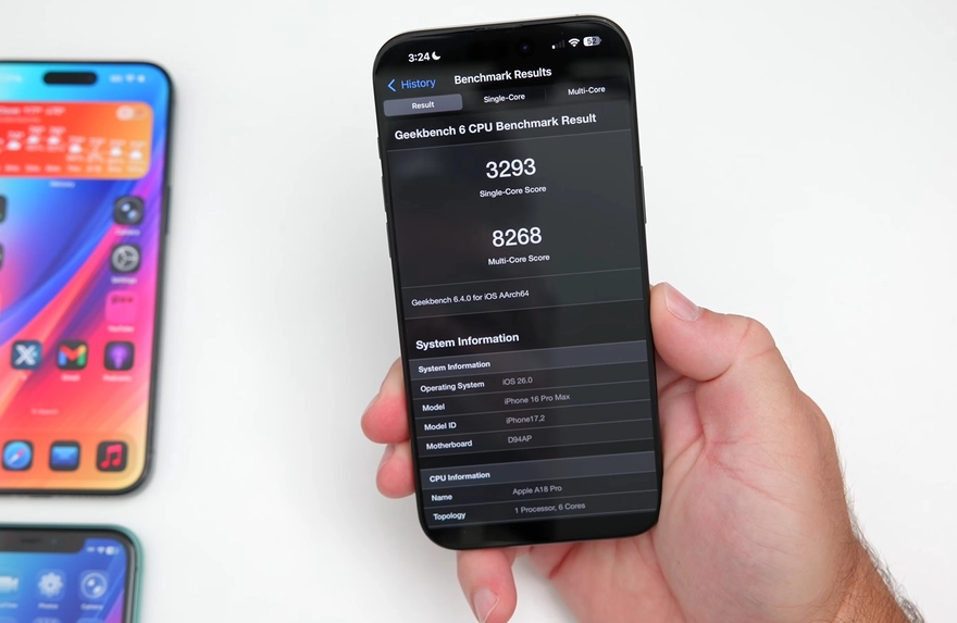 Đánh giá hiệu năng và thời lượng pin của iOS 26 Beta 6