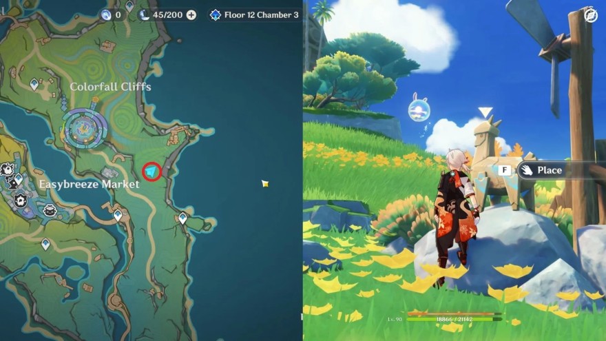 Genshin Impact 5.8 vị trí 7 chiếc rương ẩn 