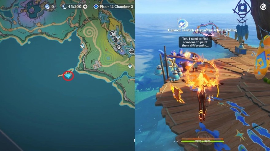 Genshin Impact 5.8 vị trí 7 chiếc rương ẩn 