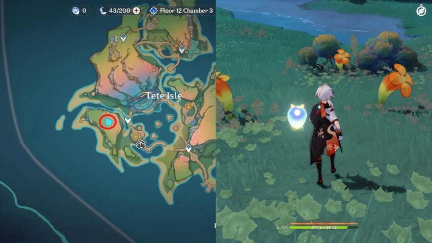 Genshin Impact 5.8 vị trí 7 chiếc rương ẩn 