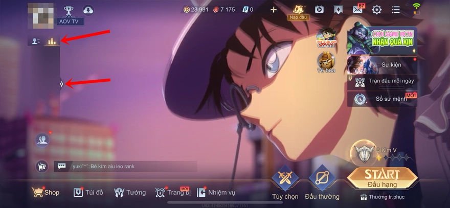 Cách xem lực chiến trong Liên Quân Mobile 2025