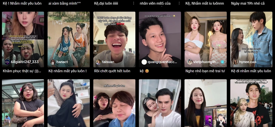 Lời bài hát Kệ Nhắm Mắt Yêu Luôn - Hana Cẩm Tiên ft Tuệ Ny