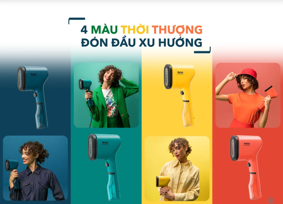 Thiết kế 4 màu thời thượng