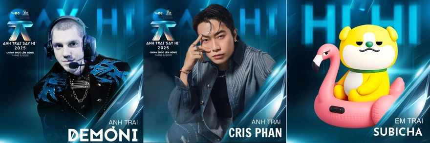 Cách ghép ảnh chế Anh Trai Say Hi 