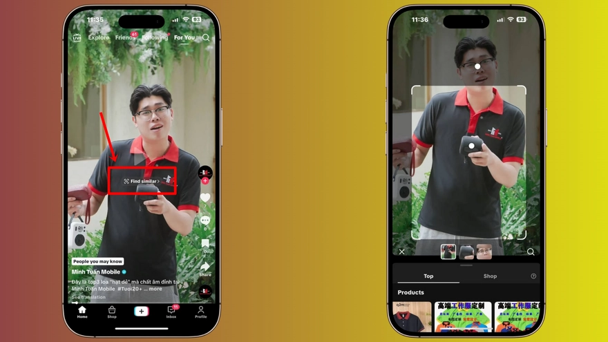 Cách tìm mua quần áo trong clip TikTok nhanh nhất