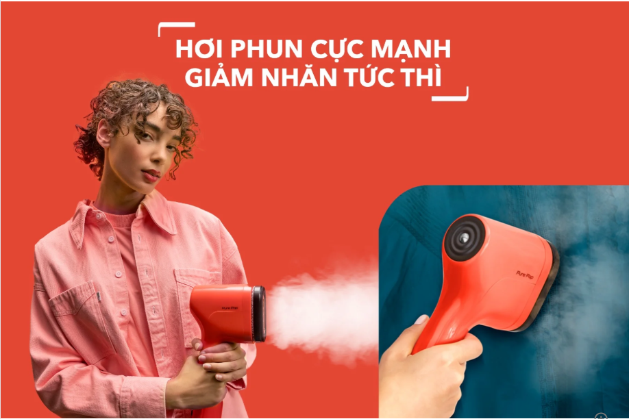 Công năng mạnh mẽ với hơi phun cực mạnh