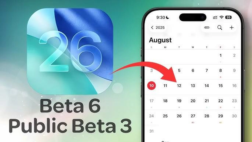 Khi nào iOS 26 Public Beta 3 ra mắt người dùng iPhone?