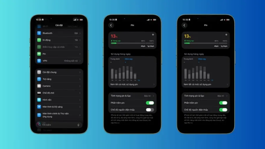 Cách khắc phục Pin iPhone tụt bất thường qua đêm