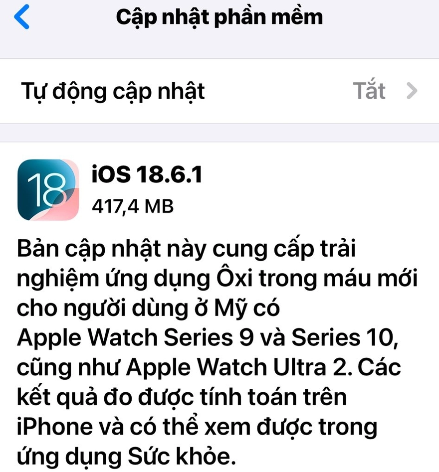 Có nên cài iOS 18.6.1 cho iPhone ngay hay đợi thêm?