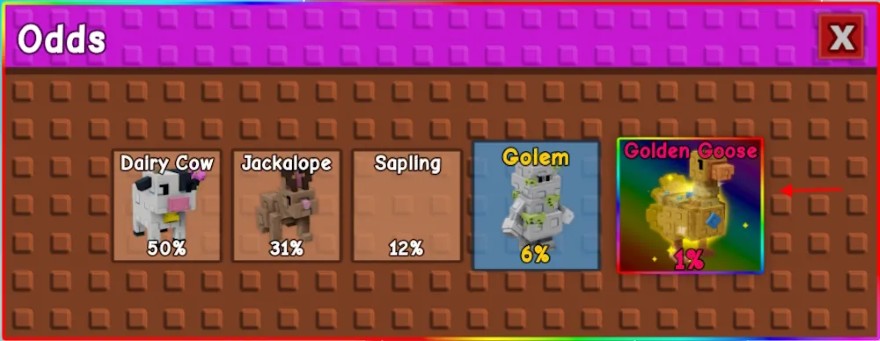 Cách để có được Golden Goose trong Grow a Garden
