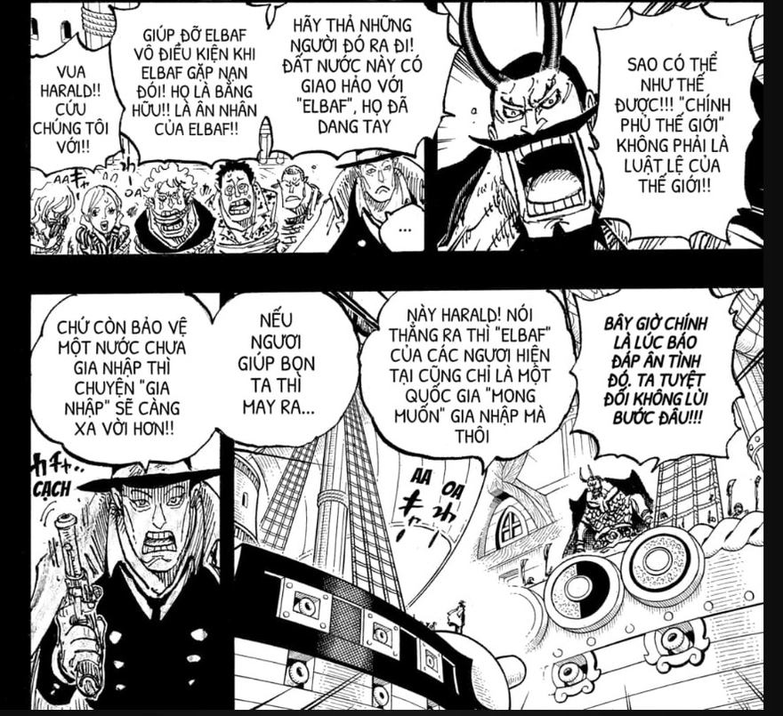 Dự đoán One Piece Chap 1158: Cái chết của trưởng lão