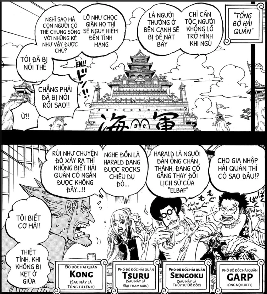 Dự đoán One Piece Chap 1158: Cái chết của trưởng lão