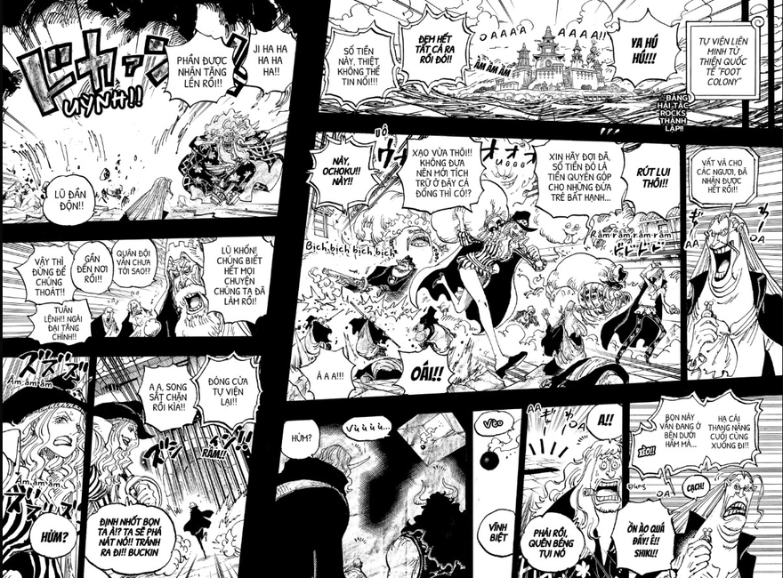 Spoiler One Piece Chap 1157: Quán bar huyền thoại