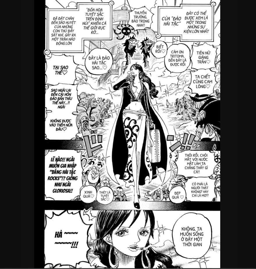 Spoiler One Piece Chap 1157: Quán bar huyền thoại
