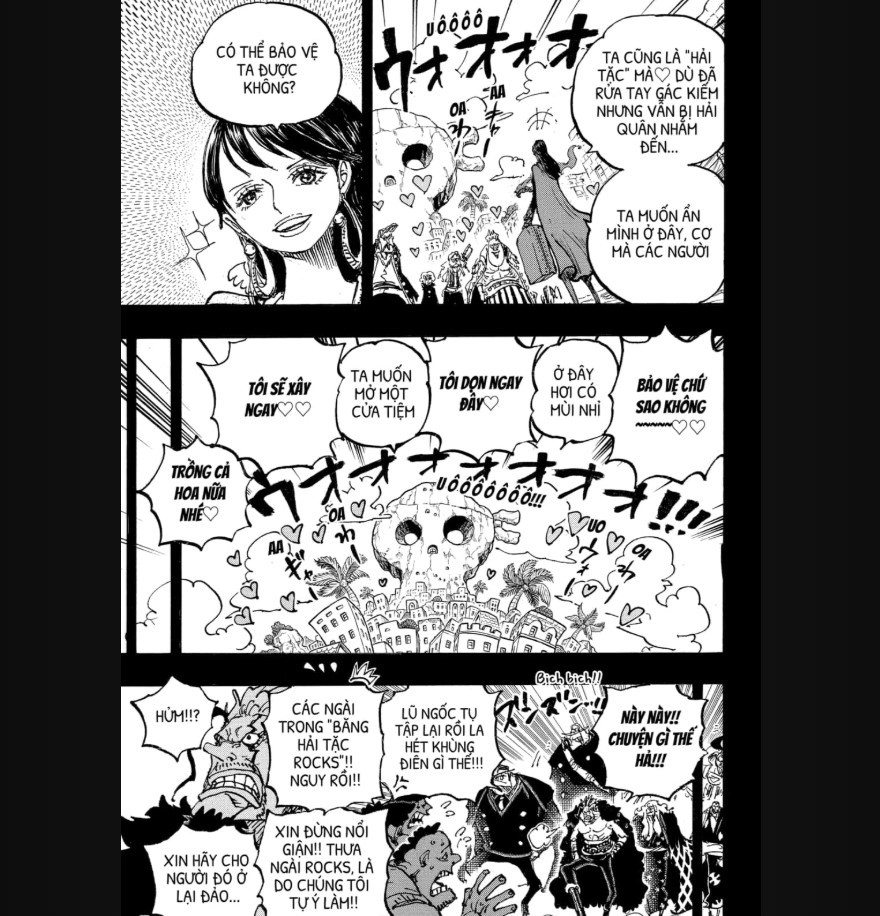 Spoiler One Piece Chap 1157: Quán bar huyền thoại