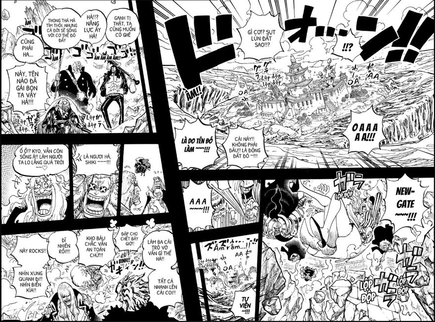 Spoiler One Piece Chap 1157: Quán bar huyền thoại
