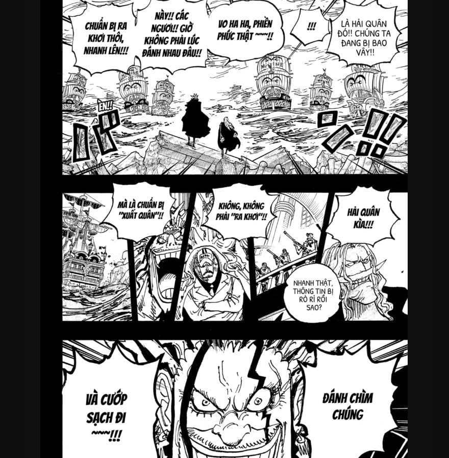 Spoiler One Piece Chap 1157: Quán bar huyền thoại