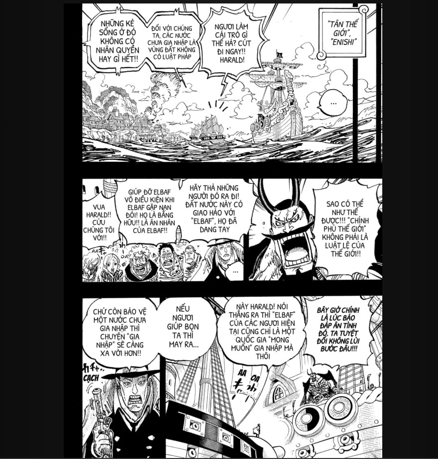 Spoiler One Piece Chap 1157: Quán bar huyền thoại