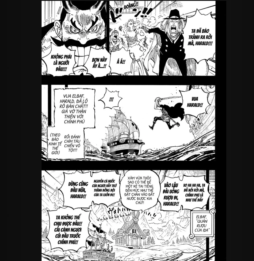 Spoiler One Piece Chap 1157: Quán bar huyền thoại