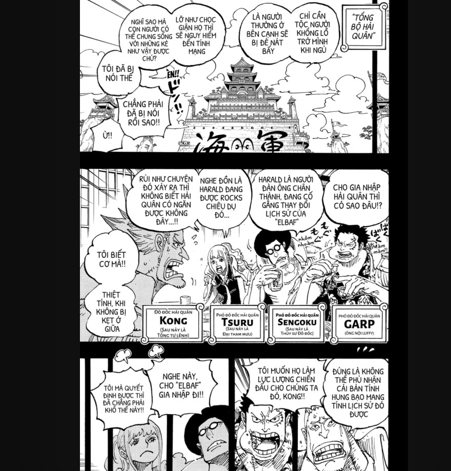 Spoiler One Piece Chap 1157: Quán bar huyền thoại