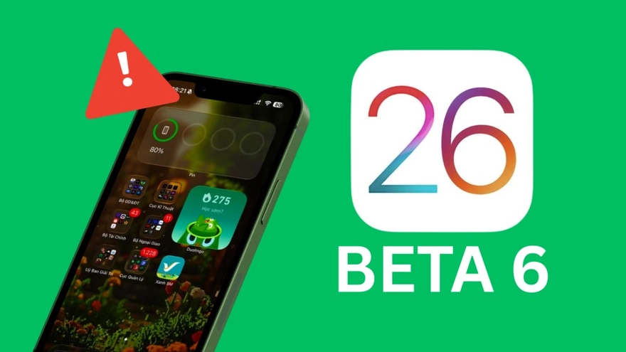iOS 26 Beta 7 sửa những lỗi gì trên iPhone?