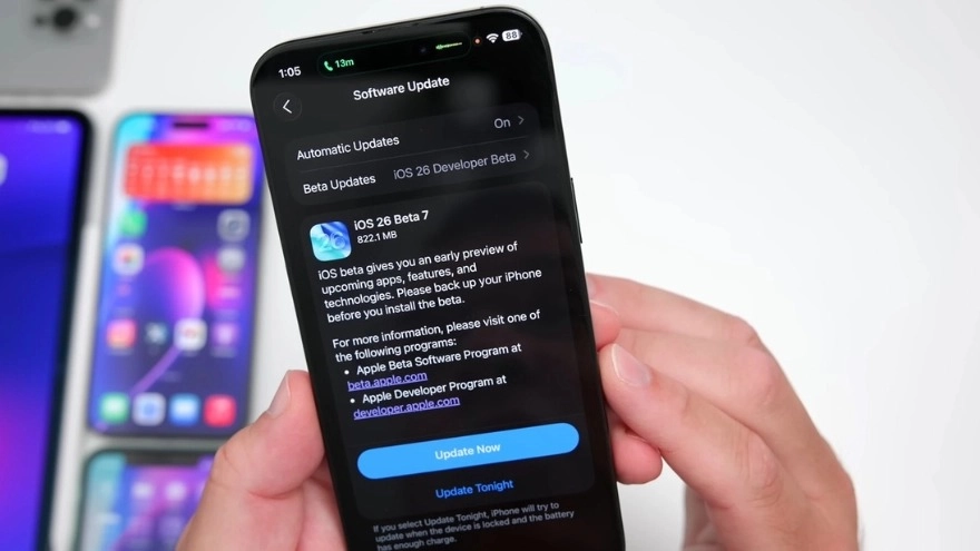 iOS 26 Beta 7 sửa những lỗi gì trên iPhone?