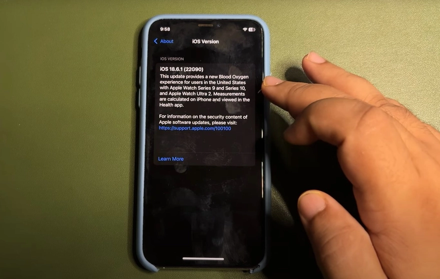 Khi nào iOS 18.6.2 ra mắt để vá lỗi của iOS 18.6.1?