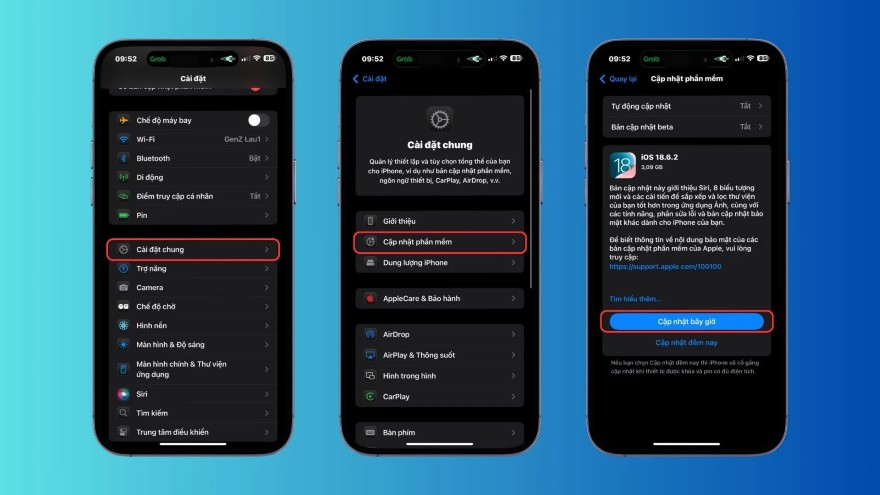 Apple khuyên người dùng cập nhật iOS 18.6.2