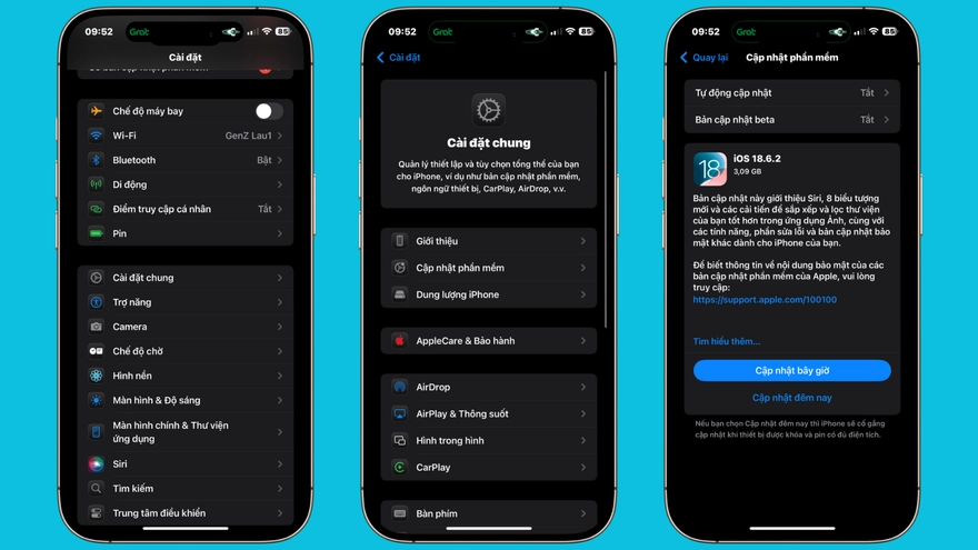 Có nên cài đặt iOS 18.6.2 bây giờ hay đợi thêm?