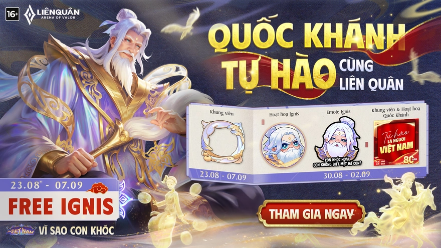 Sự kiện Liên Quân x Tấm Cám: Tất cả thông tin cần nắm