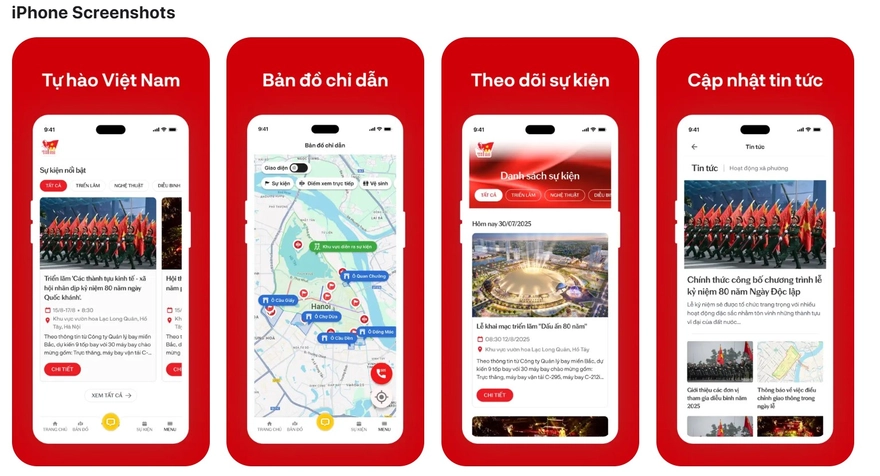 Đu concert quốc gia cực dễ với ứng dụng A80 trên iPhone