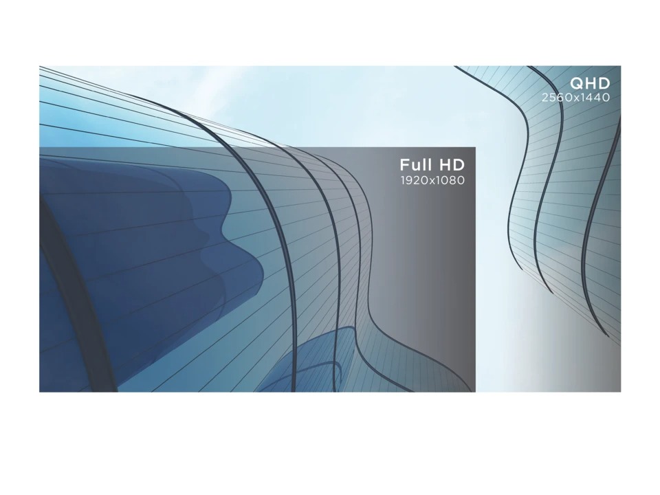 Độ phân giải QHD 2560x1440 sắc nét