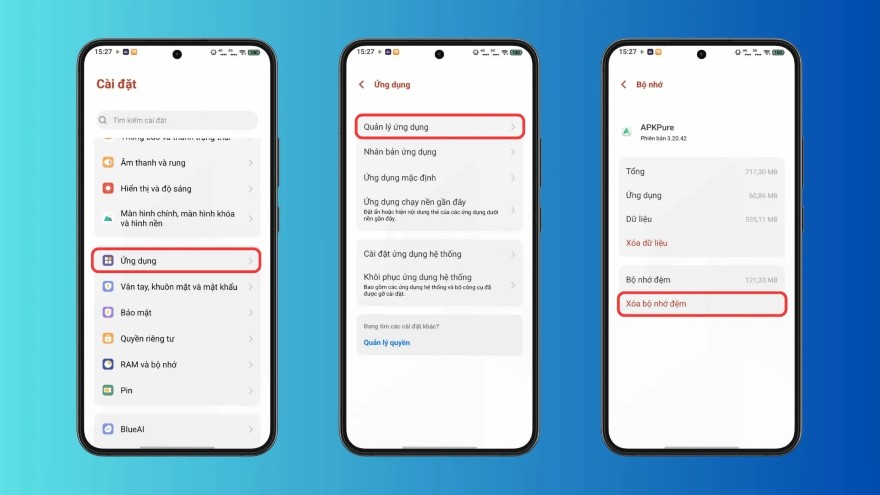 khắc phục internet chậm android