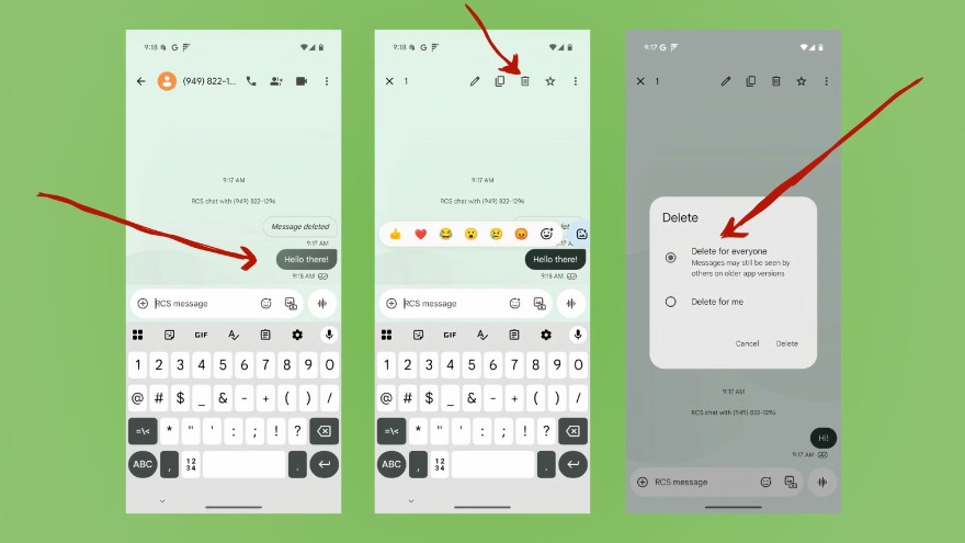 Cách xóa tin nhắn trên Android