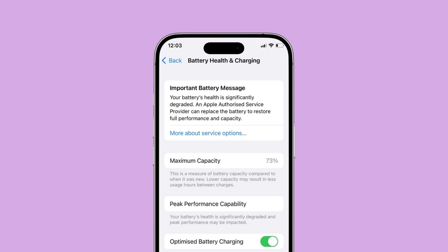 Các dấu hiệu cho thấy đã đến lúc thay pin iPhone