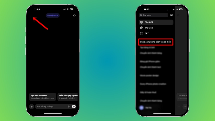 Cách chia sẻ đoạn chat trên ChatGPT bằng iPhone