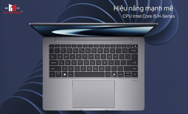 Hiệu năng mạnh mẽ từ CPU Intel Core i5 H-Series