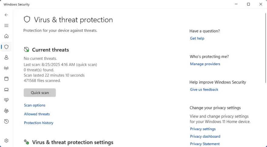 Vì sao Windows thời nay không cần antivirus bên thứ ba