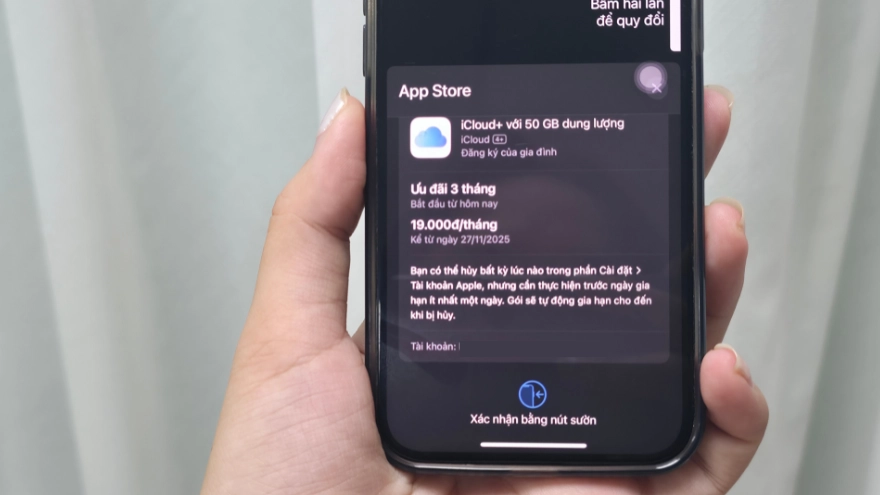 Cách nhận 50GB iCloud+ miễn phí trên MoMo