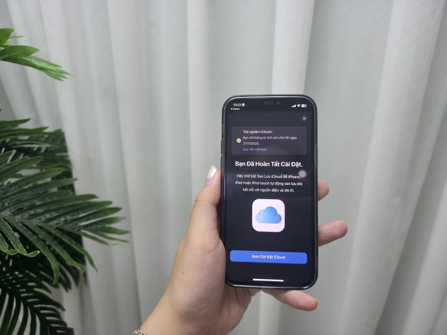 Cách nhận 50GB iCloud+ miễn phí trên MoMo
