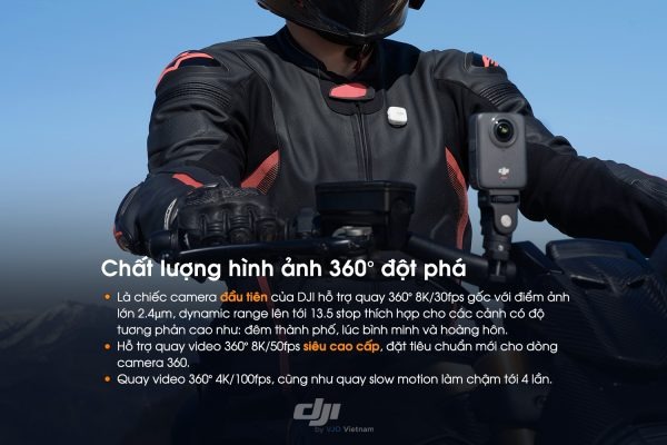 Chất lượng hình ảnh 360° đột phá