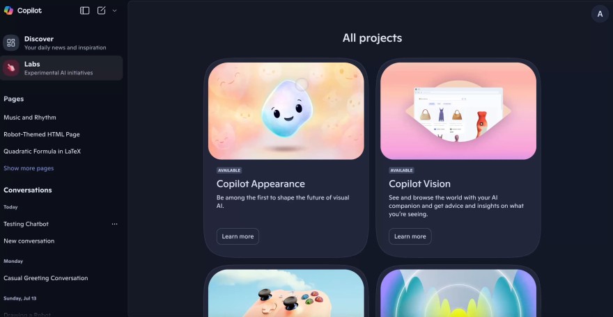 Copilot Labs Microsoft