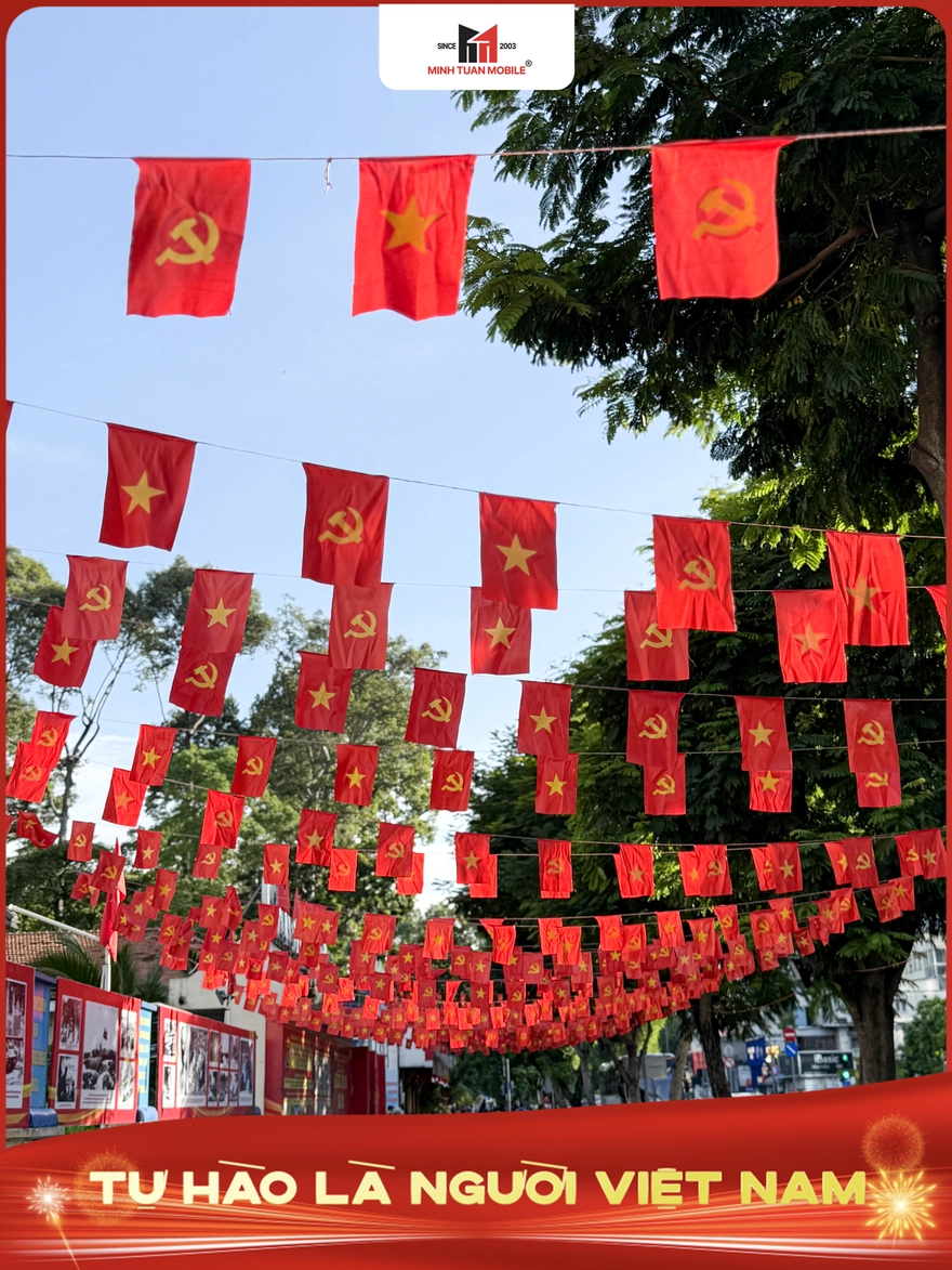 Cách chụp ảnh với cờ đỏ sao vàng cực “cháy” cho ngày Quốc khánh