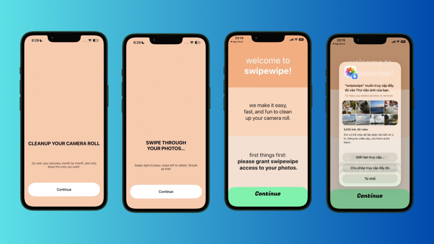 Cách dọn ảnh nhanh như lướt Tinder