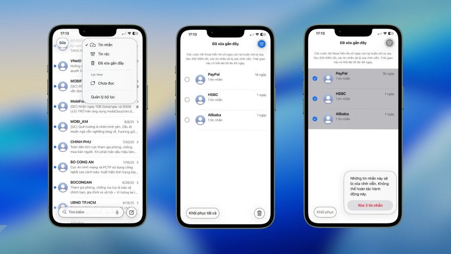 cách xóa tin nhắn trong icloud