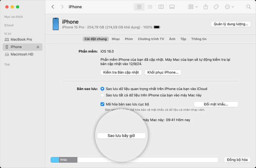 chuẩn bị iPhone cho bản cập nhật iOS 26