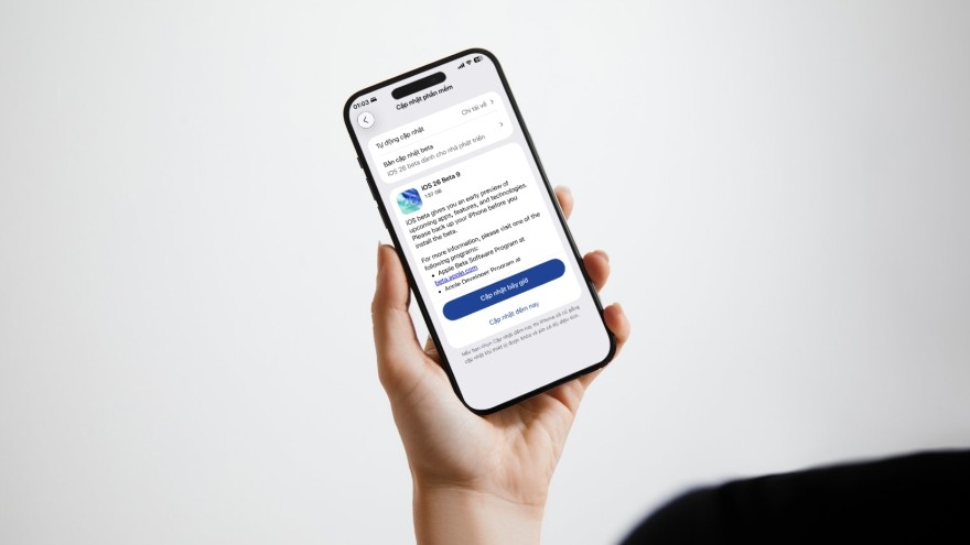 ios 26 developer beta 9 chính thức ra mắt