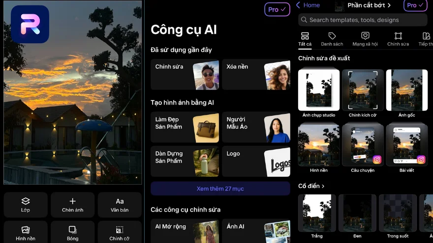 Tổng hợp AI chỉnh sửa hình ảnh hiện nay